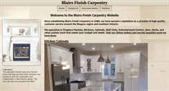 Desktop Screenshot of blairscarpentry.com